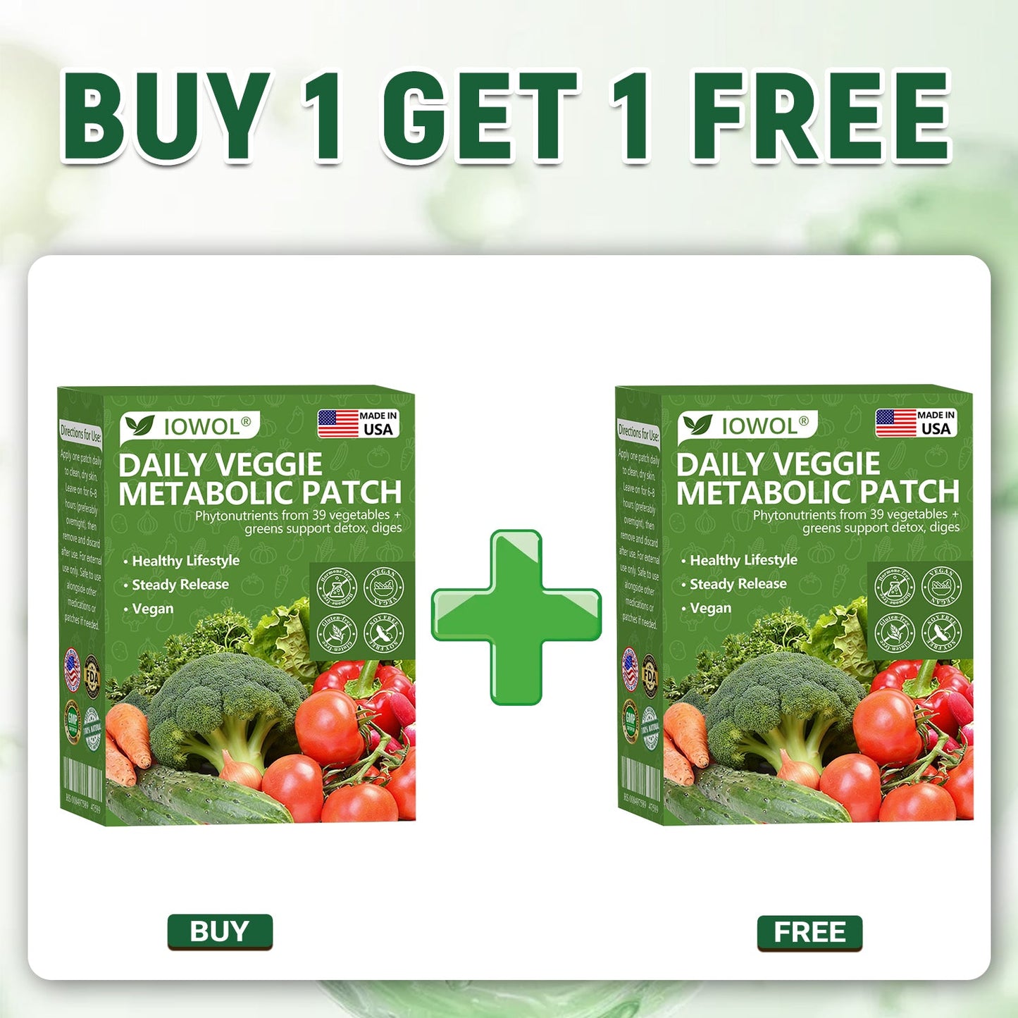 us🥦𝐎𝐟𝐟𝐢𝐜𝐢𝐚𝐥 𝐒𝐭𝐨𝐫𝐞 | 𝐈𝐎𝐖𝐎𝐋® 𝐃𝐚𝐢𝐥𝐲 𝐕𝐞𝐠𝐞𝐭𝐚𝐛𝐥𝐞 𝐌𝐞𝐭𝐚𝐛𝐨𝐥𝐢𝐜 𝐏𝐚𝐭𝐜𝐡 𝐮𝐬𝐞𝐬 𝐨𝐫𝐠𝐚𝐧𝐢𝐜 𝐯𝐞𝐠𝐞𝐭𝐚𝐛𝐥𝐞 𝐞𝐱𝐭𝐫𝐚𝐜𝐭𝐬 𝐚𝐧𝐝 𝐩𝐡𝐲𝐭𝐨𝐧𝐮𝐭𝐫𝐢𝐞𝐧𝐭𝐬 𝐟𝐫𝐨𝐦 𝟑𝟗 𝐯𝐞𝐠𝐞𝐭𝐚𝐛𝐥𝐞𝐬 + 𝐠𝐫𝐞𝐞𝐧𝐬 𝐭𝐨 𝐬𝐮𝐩𝐩𝐨𝐫𝐭 𝐝𝐞𝐭𝐨𝐱, 𝐝𝐢𝐠𝐞𝐬𝐭𝐢𝐨𝐧 & 𝐦𝐞𝐭𝐚𝐛𝐨𝐥𝐢𝐜 𝐫𝐞𝐬𝐞𝐭, 𝐚𝐧𝐝 𝐛𝐨𝐨𝐬𝐭 𝐞𝐧𝐞𝐫𝐠𝐲 𝐟𝐨𝐫 𝐚𝐥𝐥-𝐝𝐚𝐲 𝐰𝐞𝐥𝐥𝐧𝐞𝐬𝐬.