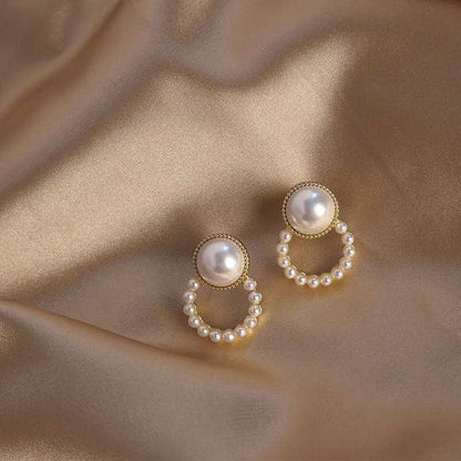 Autumn Winter New Brown Earrings Vintage Matte drop Earrings for women Metal Fashion Statement Dangle Earring 2026 Trend Jewelry